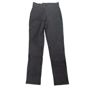 Who What Wear Women's High Rise Cropped Stretch Striped Pants Size 2
